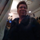 Michel Martin wears the coat she received as a Christmas gift from Gwen Ifill.